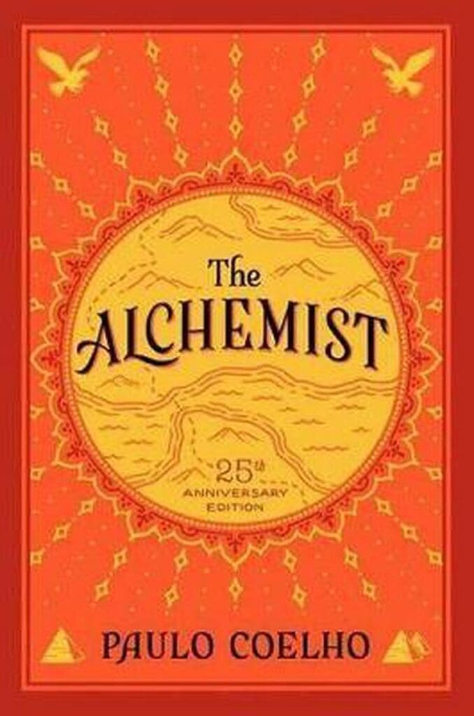 Paperback of The Alchemist Paulo Coelho
