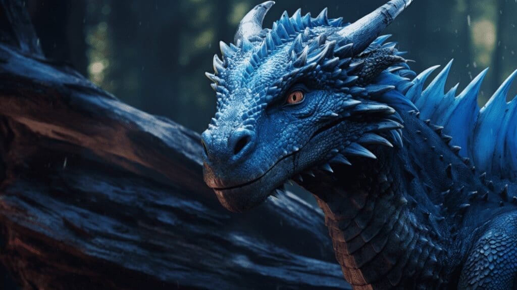 Dragon like Saphira from Eragon