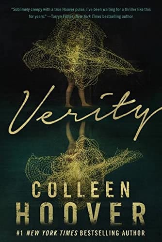 Paperback of Verity by Colleen Hoover