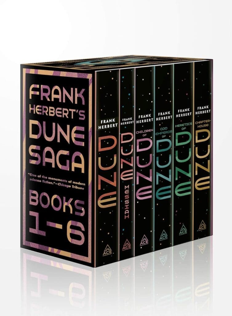 Black books original Dune series book 1 to 6