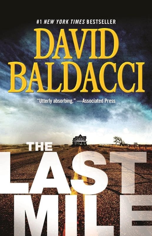 Road leading to a house, The Last Mile Paperback cover