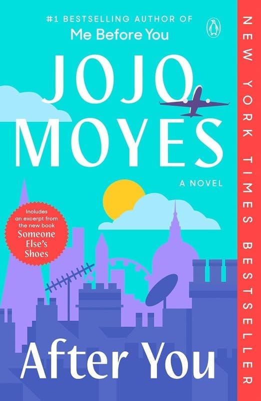 paperback Green and purple jojo Moyes After You 2015