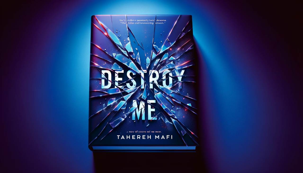 Blue Cover Destroy Me Tahereh Mafi Book review