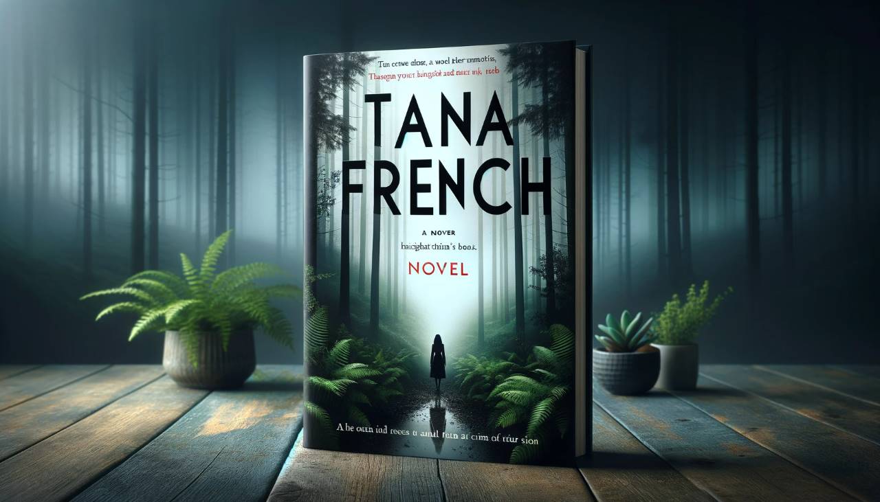 Book Cover with Tana French largely written on the cover